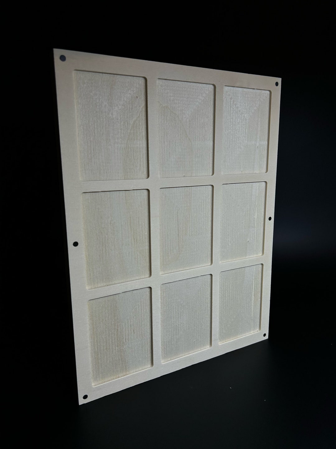 TCG Card Support / Display / Frame - Model for 9 Cards - Raw to Paint ...
