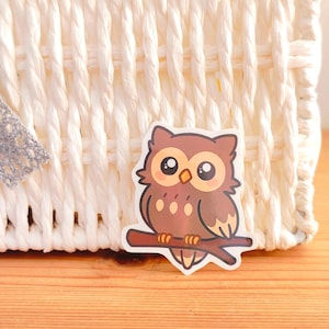 Handmade &quot;Little Owl&quot; Sticker