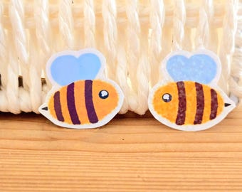 &quot;Handgemachter &quot;&quot;Bumblebee&quot;&quot; Aufkleber