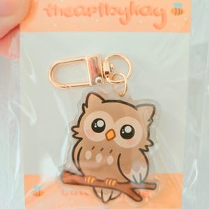 Cute "Little Owl" Keychain
