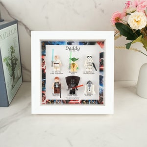 5 cadres super-héros, cadeaux pour la fête des pères, cadeaux personnalisés pour papa, cadeaux d'anniversaire pour papa personnalisés, cadres de puzzle, cadeaux pour papa image 4