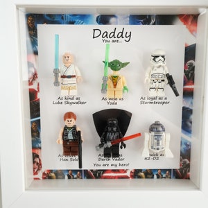 5 cadres super-héros, cadeaux pour la fête des pères, cadeaux personnalisés pour papa, cadeaux d'anniversaire pour papa personnalisés, cadres de puzzle, cadeaux pour papa image 9