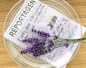 Iittala Kastehelmi Plate – Oiva Toikka Clear Glass Dewdrop Design