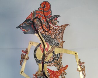 ミニチュア インドネシアのワヤン クリット、ジャワの影絵人形
