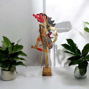 Indoneisan Shadow Puppet Rajamala, Javanese Wayang Kulit, Indonesian Wayang