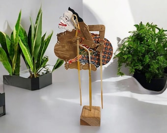 Indoneisan Shadow Puppet Semar, javanesiska Wayang Kulit, indonesiska Wayang