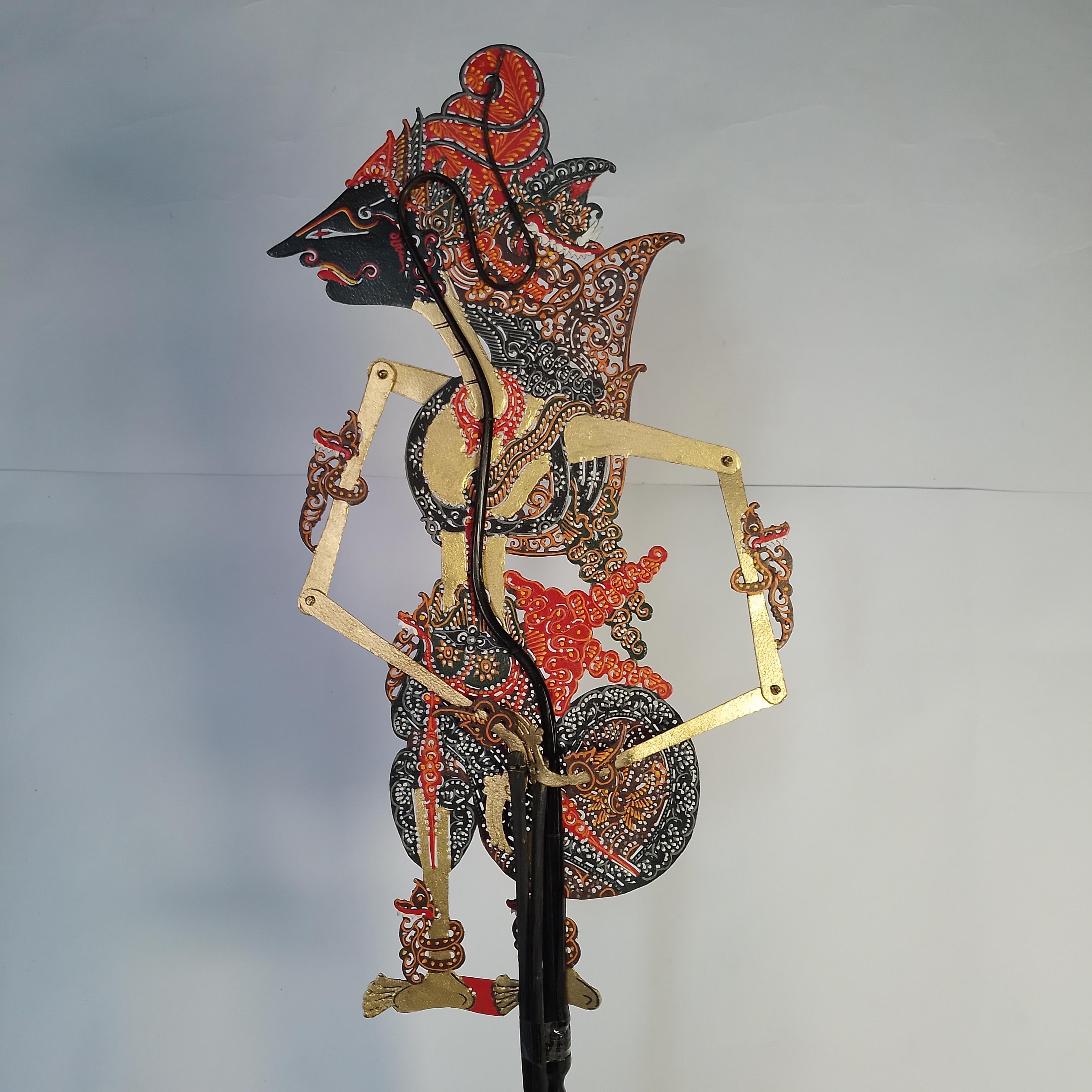 ミニチュア インドネシアのワヤン クリット、ジャワの影絵人形