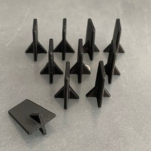 BMW E36 - Lot de 10 clips pour montants latéraux