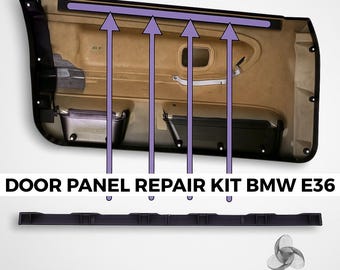 BMW E36 Door Panel Repair Kit – Carbon Fiber Reinforced – Sedan