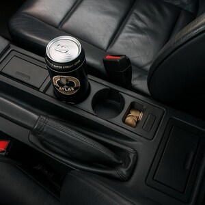 BMW E36 Cup Holder – Large Compartment Drink Holder, Front Mount, Matte Finish, German Made