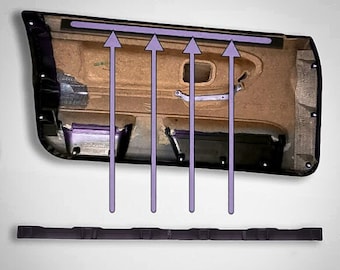 BMW E36 – Door Panel Repair Kit | Sedan Fastener Clips