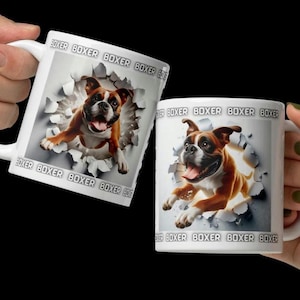 Boxer Dog  Coffee Mug