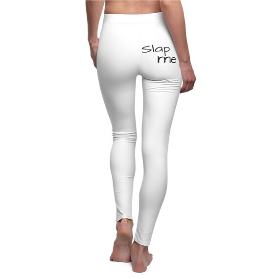 White tight trousers top