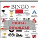 F1 Bingo Card 2024 Template 2 - Etsy