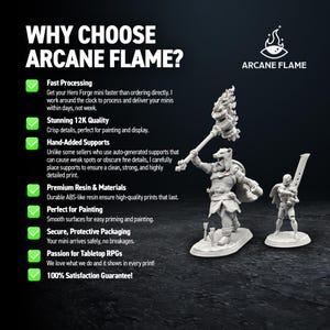 Why choose Arcane Flame to 3D print your models?
