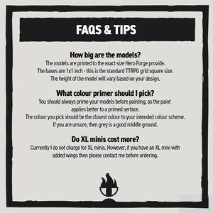 Hero Forge printing service FAQs and Tips - Arcane Flame
