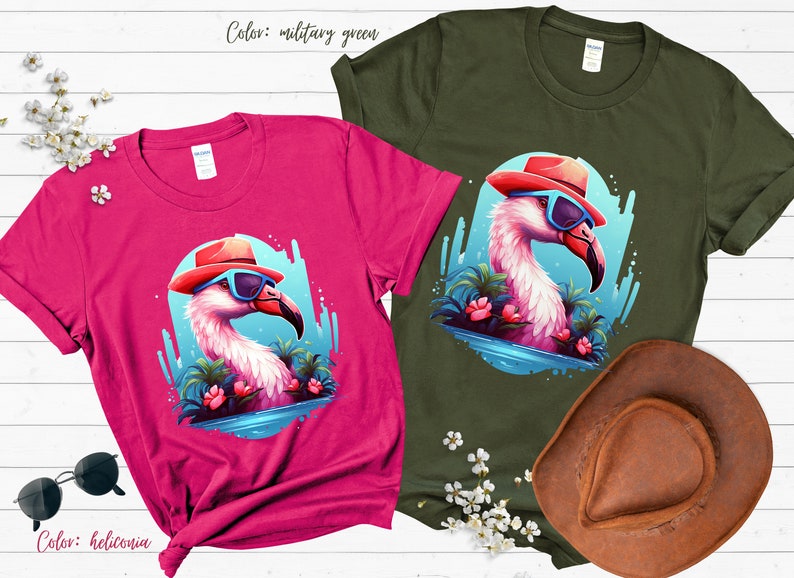 Flamingo Shirt for Flamingo Lovers Party Funny Shirt for Bird Lover ...