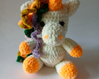 Crochet Amigurumi Pattern - Cute Unicorn