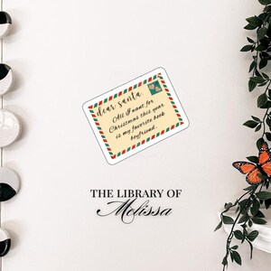 Carta para Papá Noel / Pegatina de Bookmas