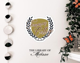 Tommen College Crest | Kindle Stickers | Book Lovers Gifts | Bookish Gifts | Holographic