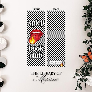 Segnalibro del club del libro piccante