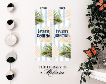 Marque-page Team Conrad vs Jeremiah : L'été où je suis devenu assez inspiré