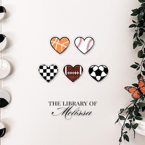 Sports Romance | Candy Hearts | Bookish Sticker