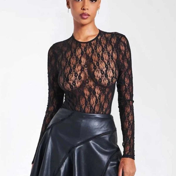Lace Bodysuit Etsy — free download