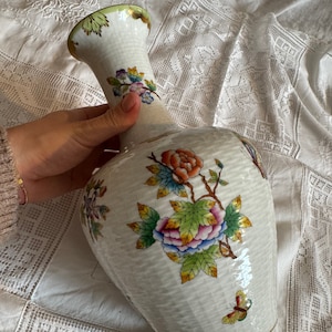Herend Herend Queen Victoria XLarge Vase #7186