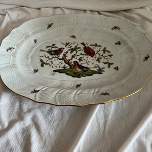 Herend porcelain Rotschild serving plate