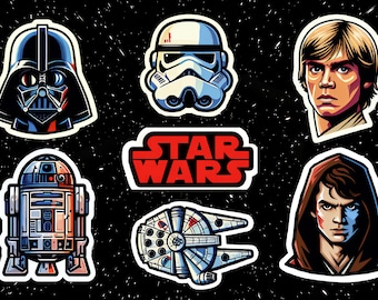 Star Wars Sticker Sheet