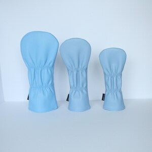 Blue Diamond Argyle Pattern Golf Headcovers - Driver, Fairway Wood, Hybrid image 3