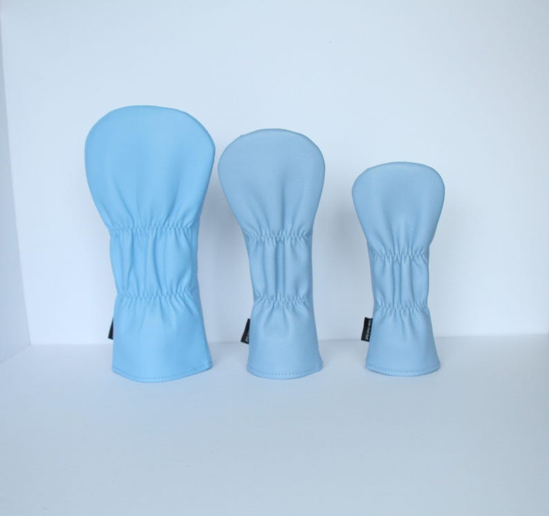 Blue Diamond Argyle Pattern Golf Headcovers - Driver, Fairway Wood, Hybrid image 3