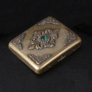 Cigarette Case, Metal Cigarette Holder, Father&#39;s Day gift