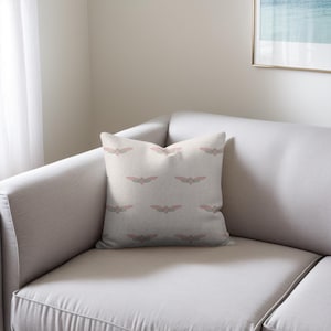 Woven 17&quot;X18&quot; Throw Pillow Cicada Pattern for Home, Home Decor, Sofa Pillow, Chair Pillow