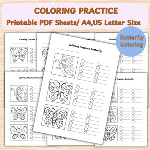 Alcohol Marker Swatch Chart: Color Blending Practice (PDF Download A4/Letter Size)