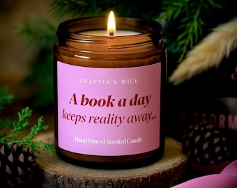 Świeca Miłośnika Książek | Zapachowa świeca sojowa