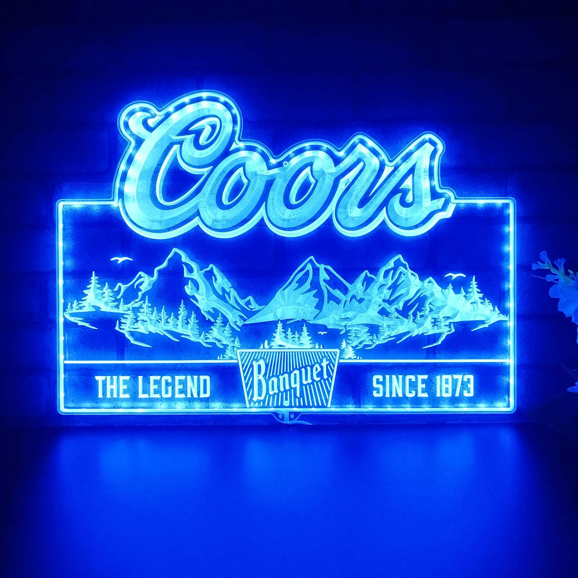 Coors Light ネオン看板　ネオンサイン　ネオンライト　ビンテージ Coors Light ネオン看板ネオンサインネオンライトビンテージ