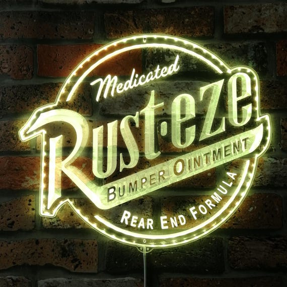 格安販売中 Rust-eze Neon Light, Night Kids Sign, Light Shape Chroma Car その他