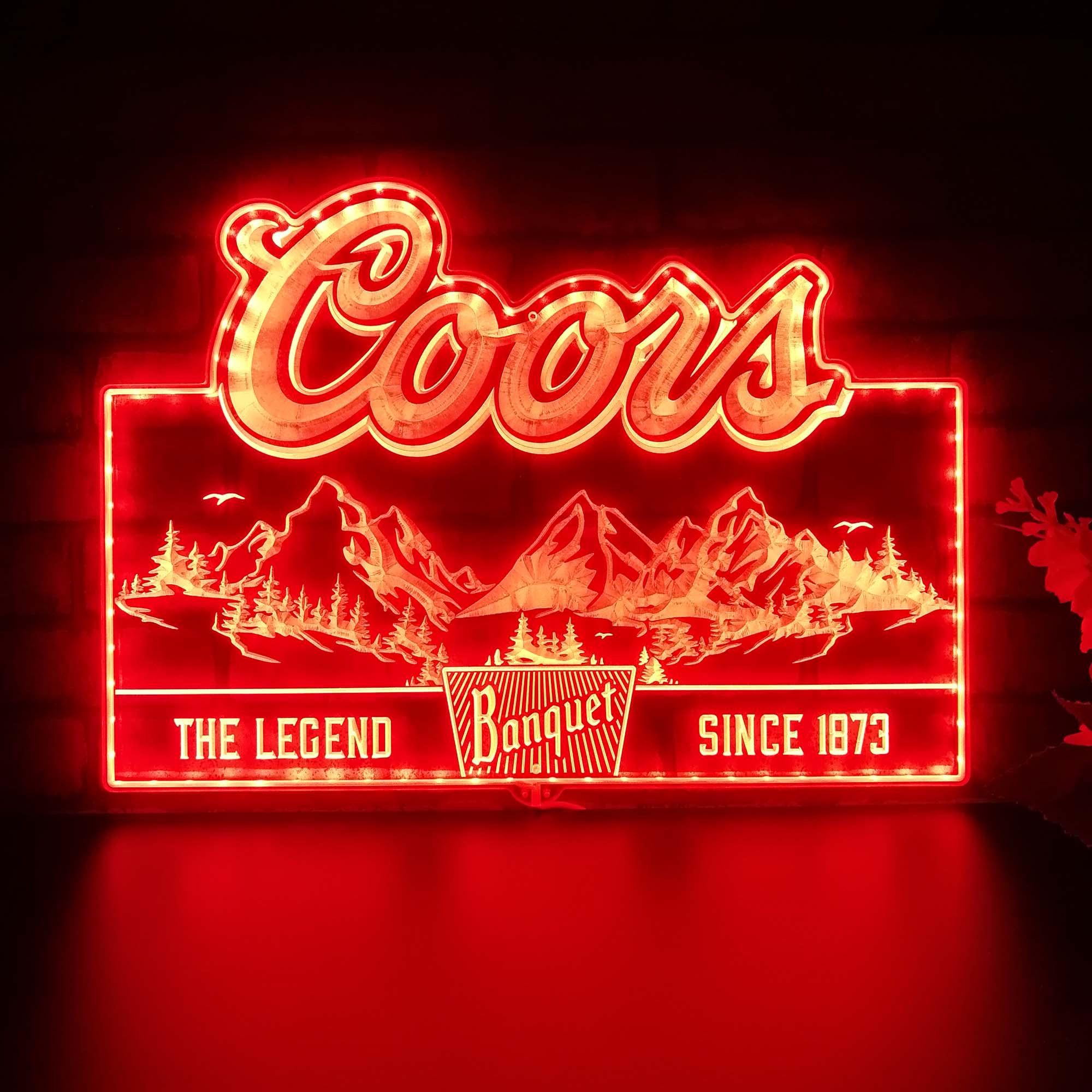 Coor Indiana Map LED Neon Sign - 15x12 Inch Handmade Bar Wall Decor For Man Cave & Game Room