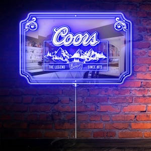 Coors bar mirror - Etsy 日本