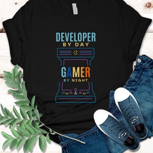 Softwareontwikkelaar shirt voor mannen, computertechnicus T-shirt voor computerprogrammeur, codering T-shirt voor informatica cadeau voor gamer