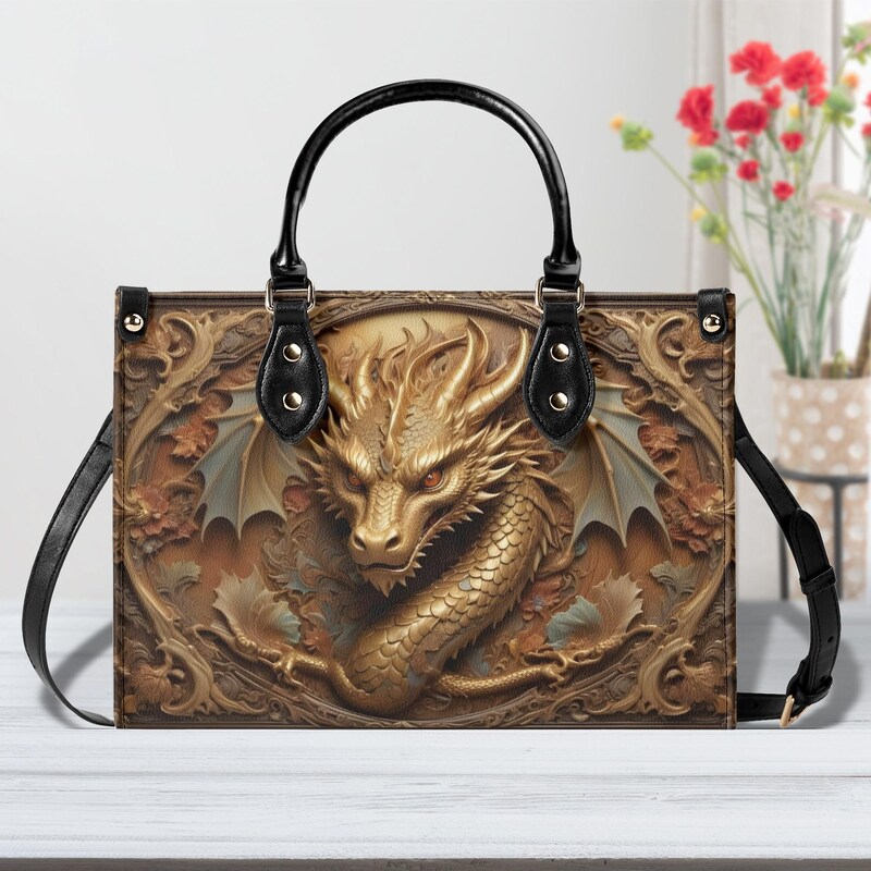 Dragon Nymph Rounded Shoulder Bag