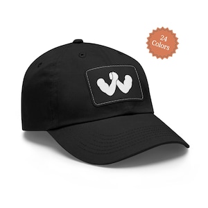 Arm Wrestling Hat with Leather Patch, Arm Wrestling Gift for Men, Him, Boyfriend, Husband, Grandpa, Arm Wrestling Cap, Arm Wrestling Club