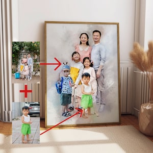 Person zum Foto hinzufügen, realistische Zusammenführung verschiedener Fotos, Familienfotozusammenführung kombinieren, verstorbene Person zum Foto hinzufügen, Personen zur Fotobearbeitung hinzufügen