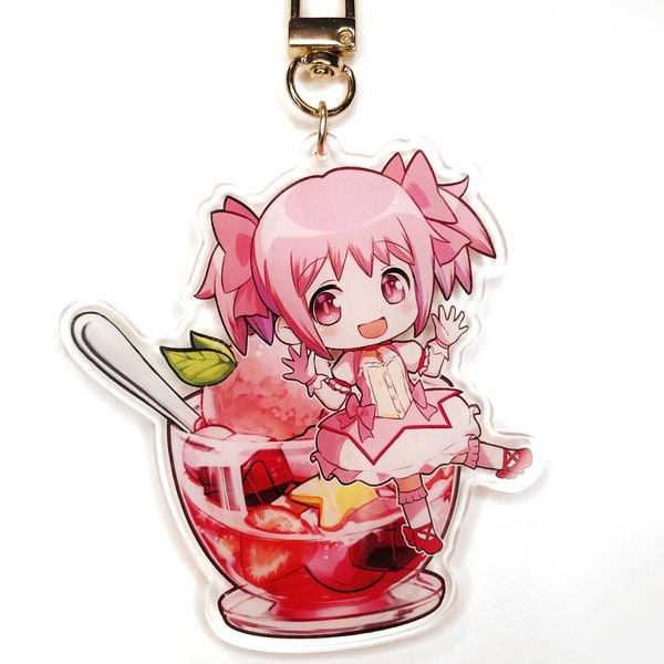 Madoka Kaname - Madoka Magica / Keychain