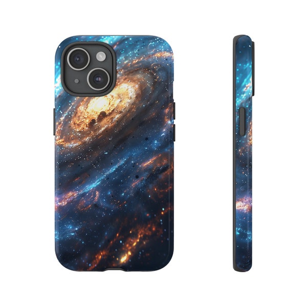 Interstellar Dust Milky Way Galaxy Phone Case - Star Field Universe Protective Cover for iPhone, Samsung Galaxy