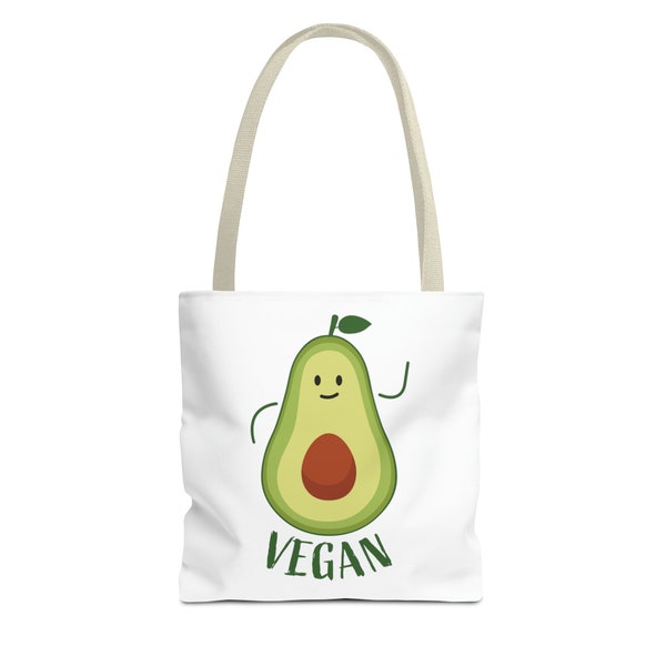 Avocado Vegan Tote Bag