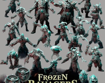Frozen Ravages - Fantasy Football - bloodbout - blood bowls- only digital download