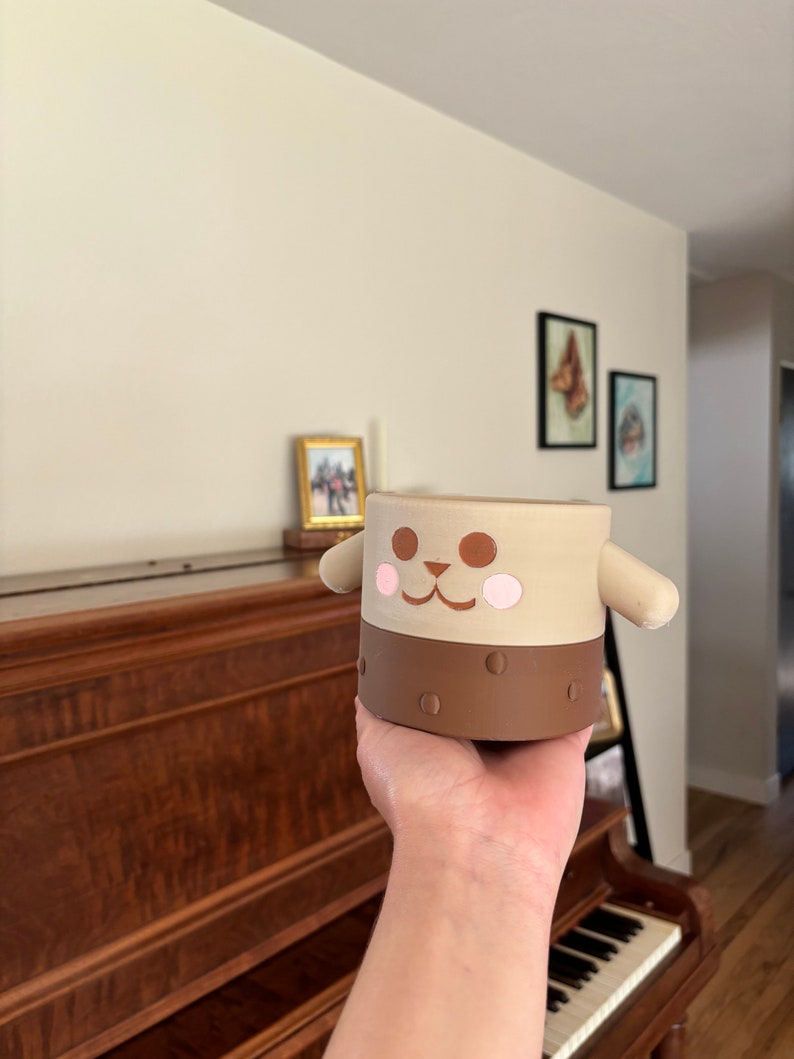 Bluey Inspired Indoor Plant Pot tall Etsy